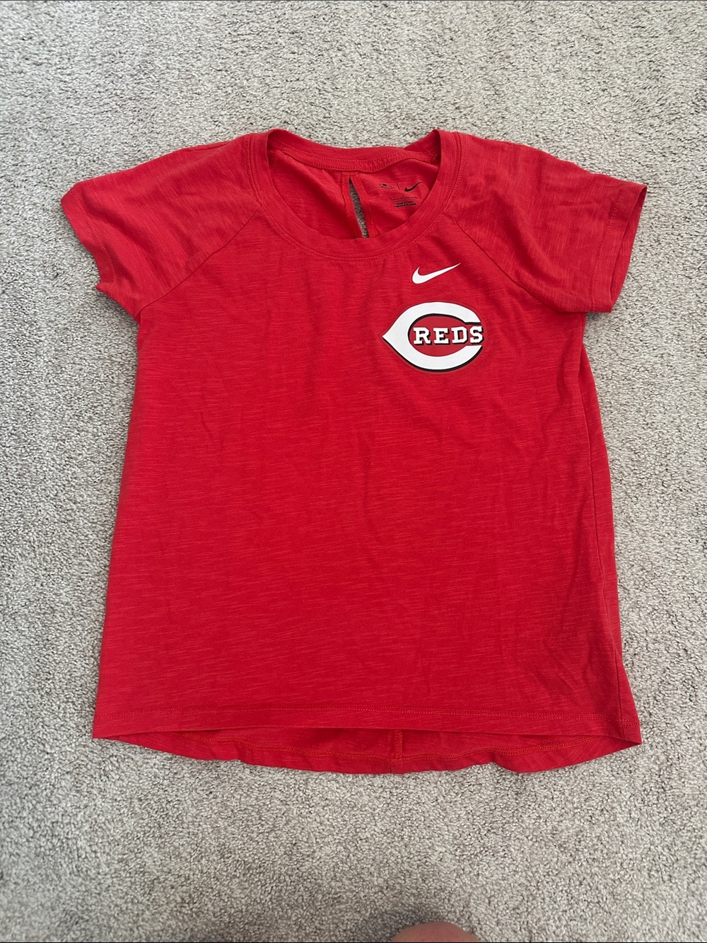 Nike Cincinnati Reds Red Performance Tee size small